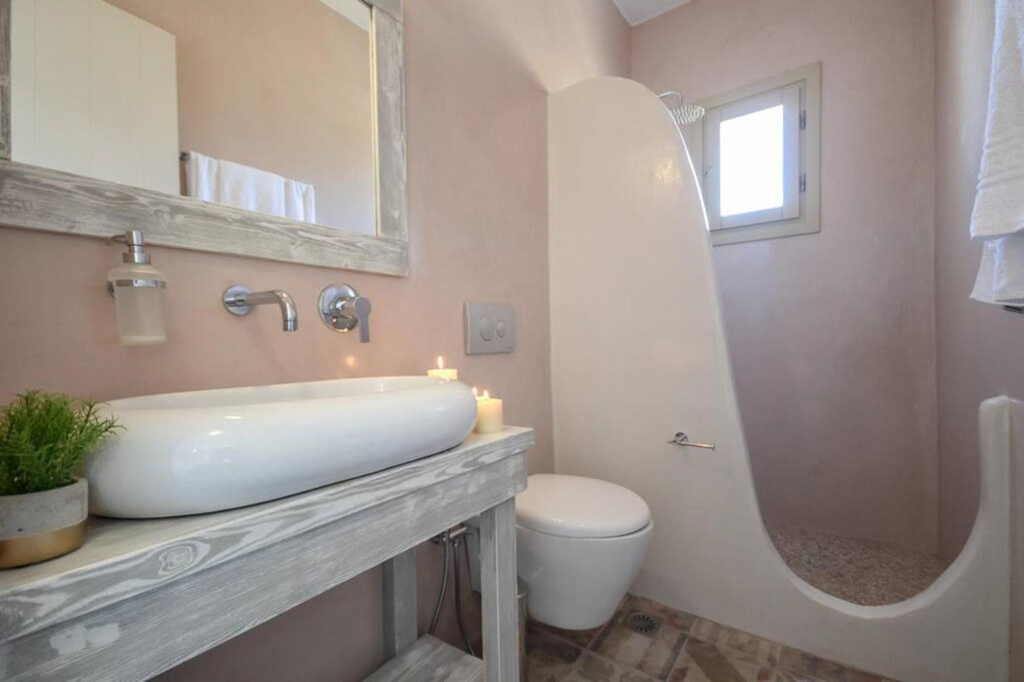 Villa Anthemion Naxos With Outdoor Jacuzzi Ano Sangrion Eksteriør billede